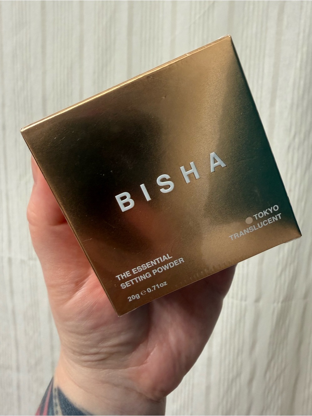 NIB⚡️ BISHA ESSENTIAL SETTING POWDER - TOKYO TRANSLUCENT - Picture 2 of 4